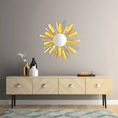 Produktbild von Wallity, Hacakpur- TNL1842, Bunt, Sonstige Wohndekorationen, 75 x 75 cm, 100% Metall (Dicke: 1