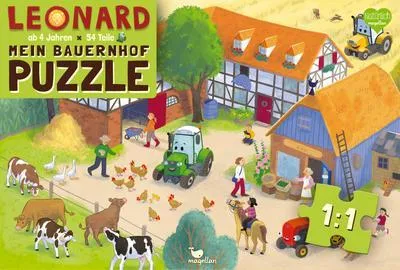 Obrázek produktu pro Leonard – Moje farmářské puzzle
