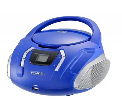 Produktbild von Reflexion CDR2250U BK UKW-Radio mit CD/MP3/USB/AUX-IN blau CDR2250U BK UKW-Radio mit CD/MP3/USB/AUX-IN blau