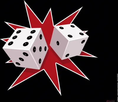 Produktbild von Fuzzy Dice - Mousepad - Mousepad