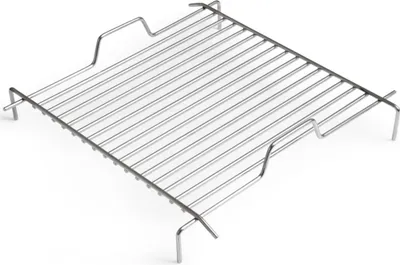 Immagine prodotto di griglia höfats per cestello antincendio CUBE in acciaio inox regolabile in altezza 41x41x10 cm