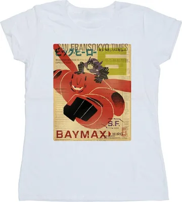 Produktbild von Disney - "Big Hero 6" T-Shirt für Damen BI13049 (XXL) (Weiß)