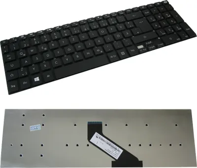 Produktbild von Original Tastatur Notebook Keyboard Ersatz Deutsch QWERTZ für Packard Bell Easynote MP-10K36GB-6981 NK.I1713.05E NK.I1713.065 V3-772G NK.I1713.06M NKI1713066 NKI171S00W (Deutsches Tastaturlayout)