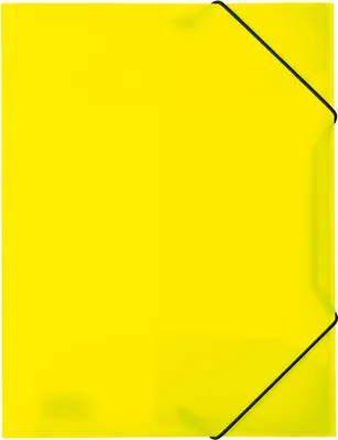 Produktbild von HERMA 19655 - Konventioneller Dateiordner - A4 - Polypropylen (PP) - Gelb - Landschaftsportrait - Blech