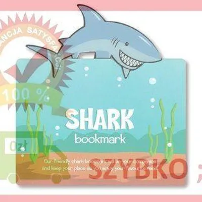 Produktbild von Zwierzęca zakładka do książki - Shark - Rekin