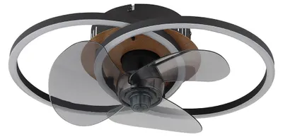 Produktbild von LED Deckenventilator, Fernbedienung, Holzoptik, L 42 cm