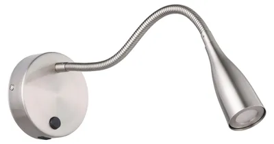 Produktbild von EGLO LED Wandlampe Olivandino 1, Schwanenhals Leselampe Wandmontage