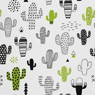 Image de DECOSTOFFE D'EXTÉRIEUR OXFORD - Motif Kakteen