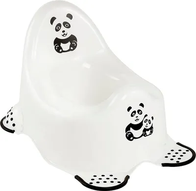 Produktbild von keeeper kids Babytopf "adam panda", weiß mit Aufdruck