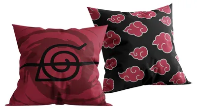 Immagine prodotto di Cuscino decorativo Naruto Nero/Rosso 40 x 40 cm