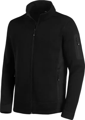 Produktbild von FHB CHRISTOPH Strick-Fleece-Jacke, schwarz, Gr. M