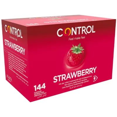 Image de Control Adapta Condoms À La Fraise 144 Unités