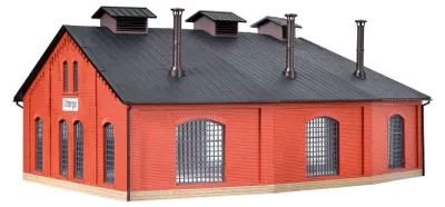 Produktbild von Kibri 39452 - H0 Ringlokschuppen Ottbergen, dreiständig - Neu