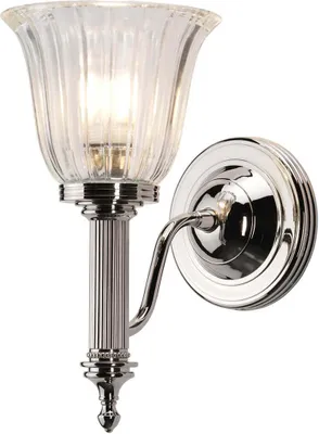 Produktbild von Elstead Carroll LED Wandleuchte G9 Poliertes Nickel IP44