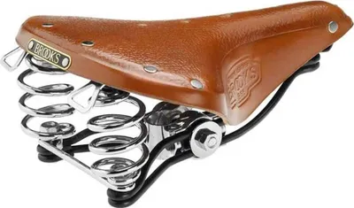Produktbild von Brooks B66, Fahrradsattel, Stadt, Unisex, Braun, Einfarbig, Leder