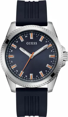 Produktbild von Guess Herren Uhr Armbanduhr Analog CHAMP GW0639G1 Silikon