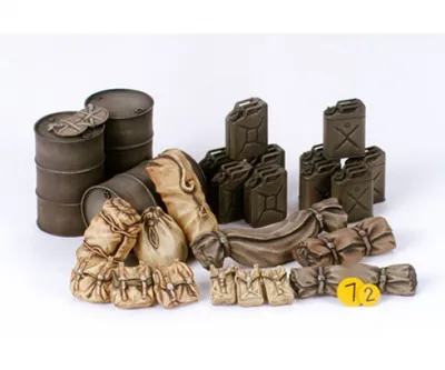 Immagine prodotto di Tamiya 1:35 Set diorama accessori per veicoli alleati