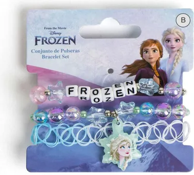 Produktbild von Disney Eiskönigin Snowflake Armbandset 3 Stk.