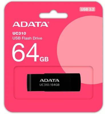Produktbild von UC310 64 GB (schwarz, USB-A 3.2 Gen 1)