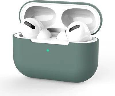 Obrázok produktu pre Jumada – ochranné puzdro vhodné pre Apple AirPods Pro – zelené/silikónové puzdro/vhodné pre Apple AirPods Pro