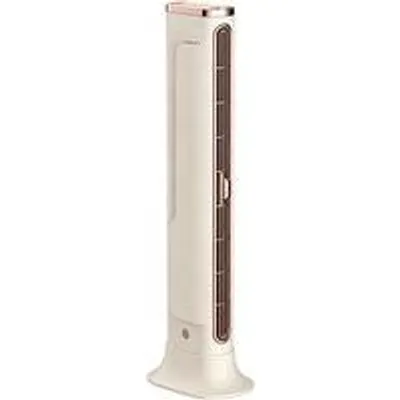Immagine prodotto di Ventilatore da tavolo portatile a torre, alimentato tramite USB, multifunzione, senza pale, ideale per scrivania, parete e tavolo. Ventilatore silenzioso per camera da letto, ufficio e stanza degli studenti, con uscita d'aria regolabile, grande portata d'aria e design in crema rosa oro