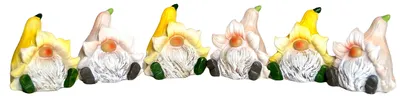 Immagine prodotto di Gnomo Glocky piccolo set di 6 circa 6 cm - statuetta decorativa