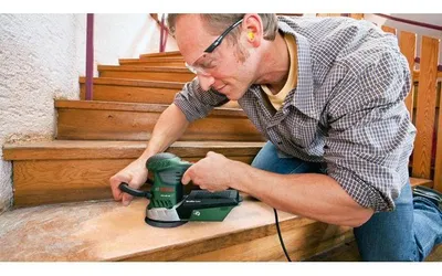 Image de Ponceuse orbitale aléatoire sans fil Bosch Home and Garden UniversalOrbit 18V-20 06033E4100