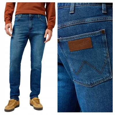 Obrázek produktu pro Wrangler | Pánské džíny River, střih Regular, modrá barva, velikost W31 L30