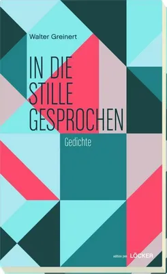 Produktbild von Gedichtband In die Stille gesprochen
