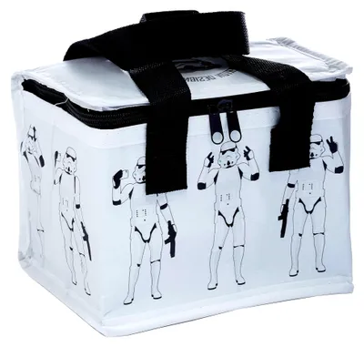 Produktbild von Wiederverwendbare Kühltasche im Stormtrooper-Design aus recyceltem Plastik RPET
