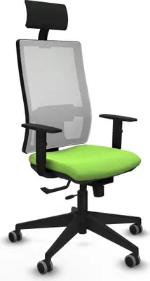 Produktbild von Bürostuhl mit Kopfstütze Piqueras y Crespo 1D066G1 Pistazienfarben