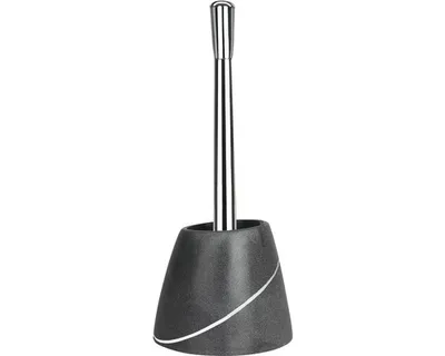 Produktbild von Spirella "Etna" WC Bürste Toilettenbürste in Steinoptik aus Polyresin 17x13x19cm Grau