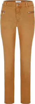 Produktbild von 26387 Angels, Malu Zip, Damen Jeans Hose, Stretchdenim, cognac, D 46 W 36 L 30