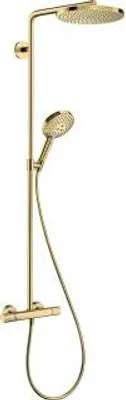 Obrázok produktu pre Sprchový systém hansgrohe Raindance S 240 1-jet, PowderRain, EcoSmart, s termostatom, 28823990