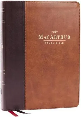 Produktbild von LSB, MacArthur Study Bible, Brown Leathersoft, Comfort Print