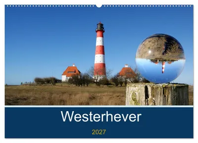 Produktbild von Westerhever (Wandkalender 2027 DIN A2 quer), CALVENDO Monatskalender