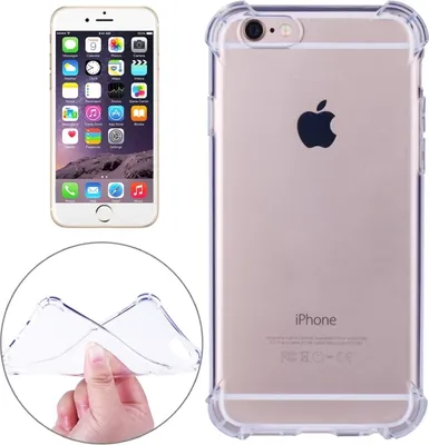 Zdjęcie produktu dla Obudowa ochronna odporna na wstrząsy dla iPhone 6 i 6 (przezroczysty)
