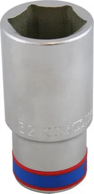 Produktbild von King Tony Langer Steckschlüssel 3/4" 17Mm X 90Mm 6 Winkel Chrom