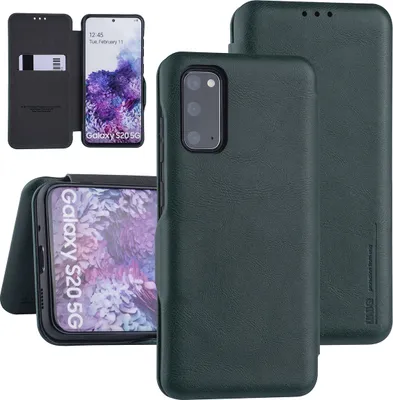 Immagine prodotto di Custodia a libro verde per Samsung Galaxy S20 - Portacarte