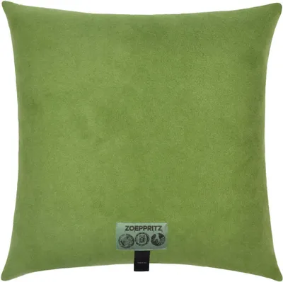 Immagine prodotto di Copricuscino Zoeppritz in morbido pile colore verde dimensioni 50x50