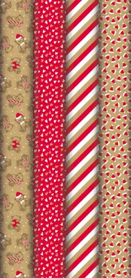 Produktbild von Clairefontaine 30x Geschenkpapier Kraft 70g, Bär 2x0,70m Sortierung 223929C