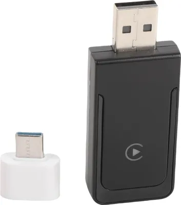 Immagine prodotto di supporto 2 in 1 per CarPlay adattatore cavo-senza fili Android Auto Bluetooth 5.0 WiFi plug-and-play dongle auto CP508D