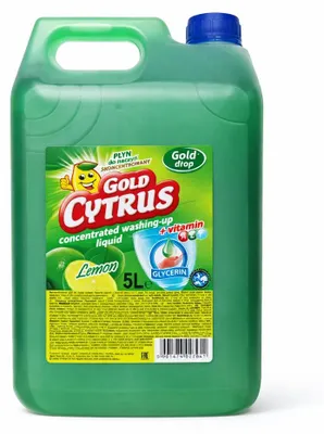 Zdjęcie produktu dla Gold Cytrus Płyn Do Naczyń Lemon 5 l