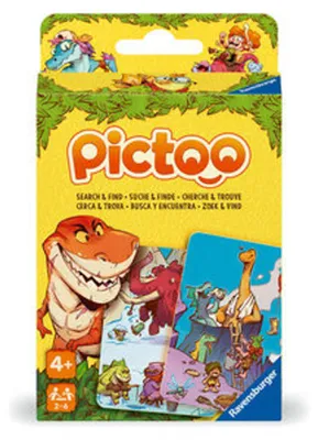Produktbild von Ravensburger Pictoo Dino, Brettspiel, Abwurf, 4 Jahr(e), Familienspiel