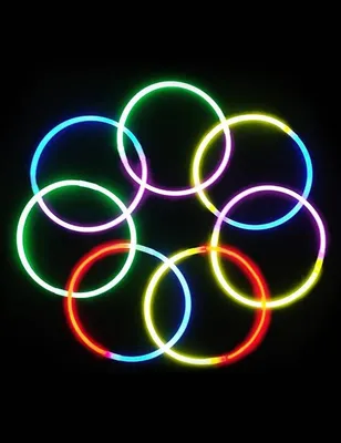 Obrázek produktu pro Disco Light 100 kusů svítících tyčinek Mix barev