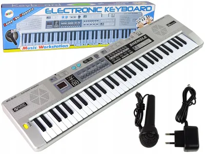 Zdjęcie produktu dla Keyboard Mq-6110 Mikrofon Organki 61 Klawiszy