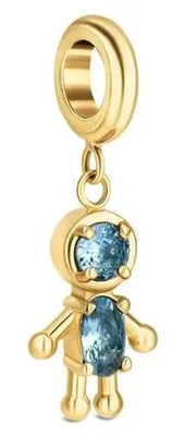 Produktbild von Schmuck mit Damenperlen für Damen in Gold und Blau