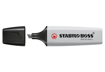 Immagine prodotto di STABILO Textmarker STABILO® BOSS® ORIGINAL Pastel, Seidengrau 10 Stück Verkaufseinheit 663569 4006381566001