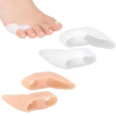 Image de Correcteur pour orteils qui se chevauchent, 4 paires, confortable