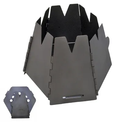 Immagine prodotto di Vargo Vargo Hexagon Titan stufa a legna arredo giardino